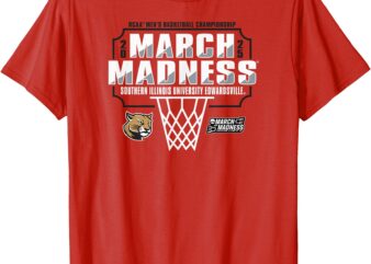 SIUE Edwardsville Cougars March Madness 2025 M Basketball T-Shirt