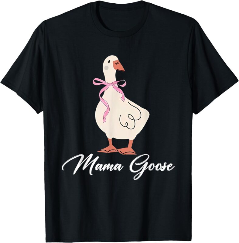 Silly Daddy Goose And Silly Mama Goose Matching Goose Family T-Shirt