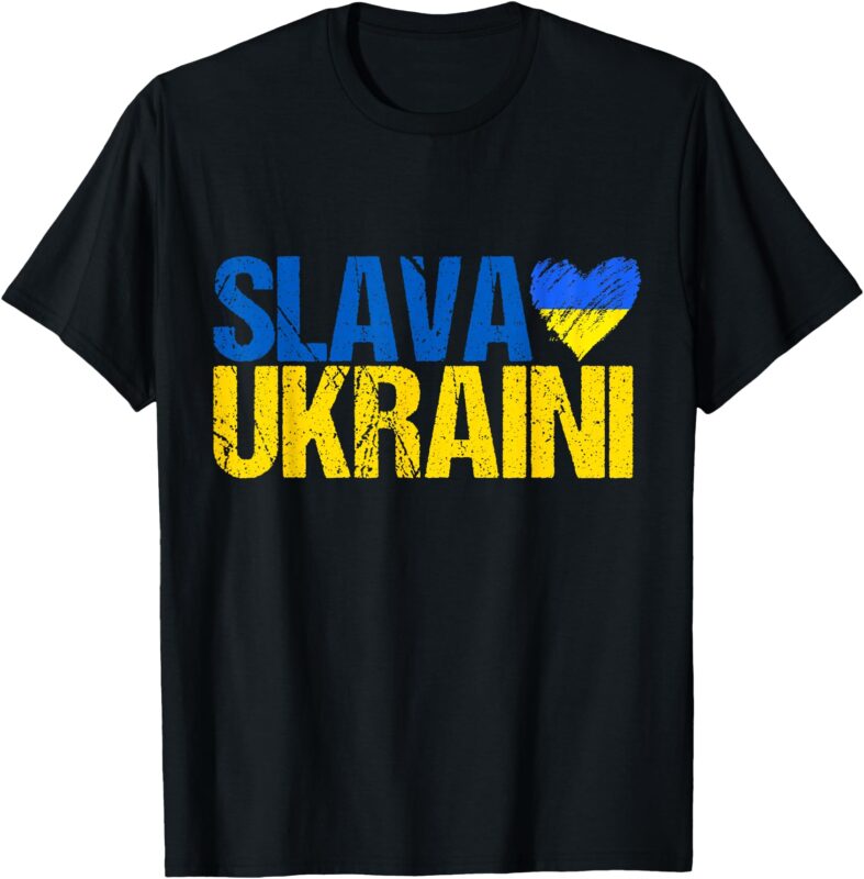 Slava Ukraini Glory to Ukraine T-Shirt