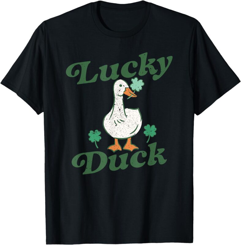 St Patrick’s Lucky Duck Saint Paddy’s Day T-Shirt
