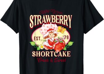 Strawberry Shortcake Vintage Wild Grown ’79 Poster T-Shirt