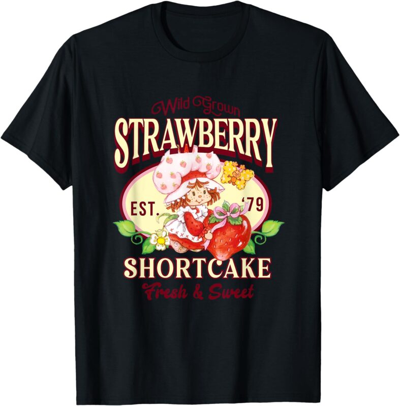 Strawberry Shortcake Vintage Wild Grown ’79 Poster T-Shirt