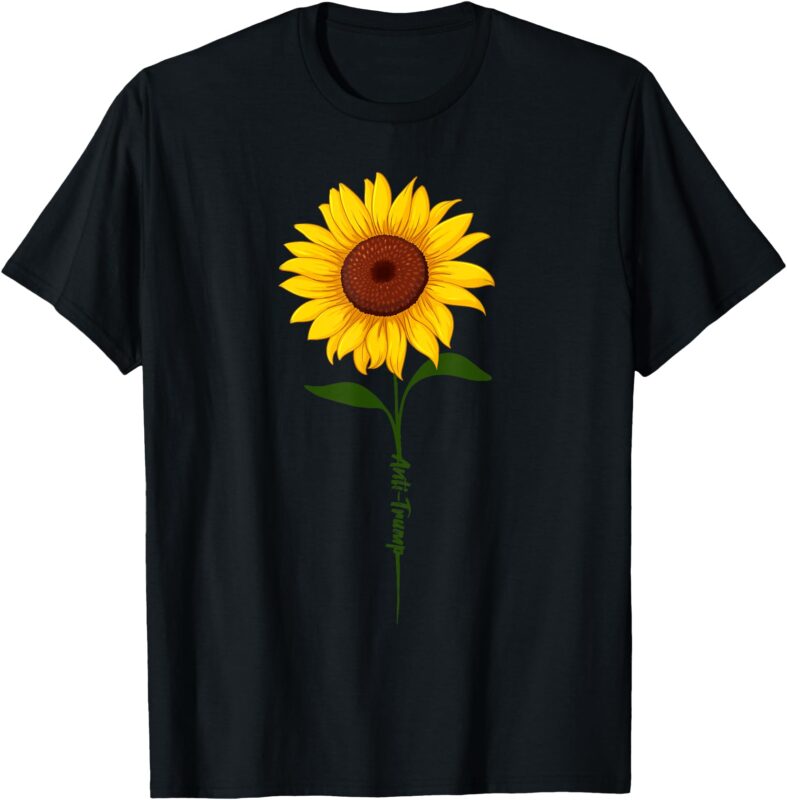 Subtle Anti Trump shirt Sunflower T-Shirt