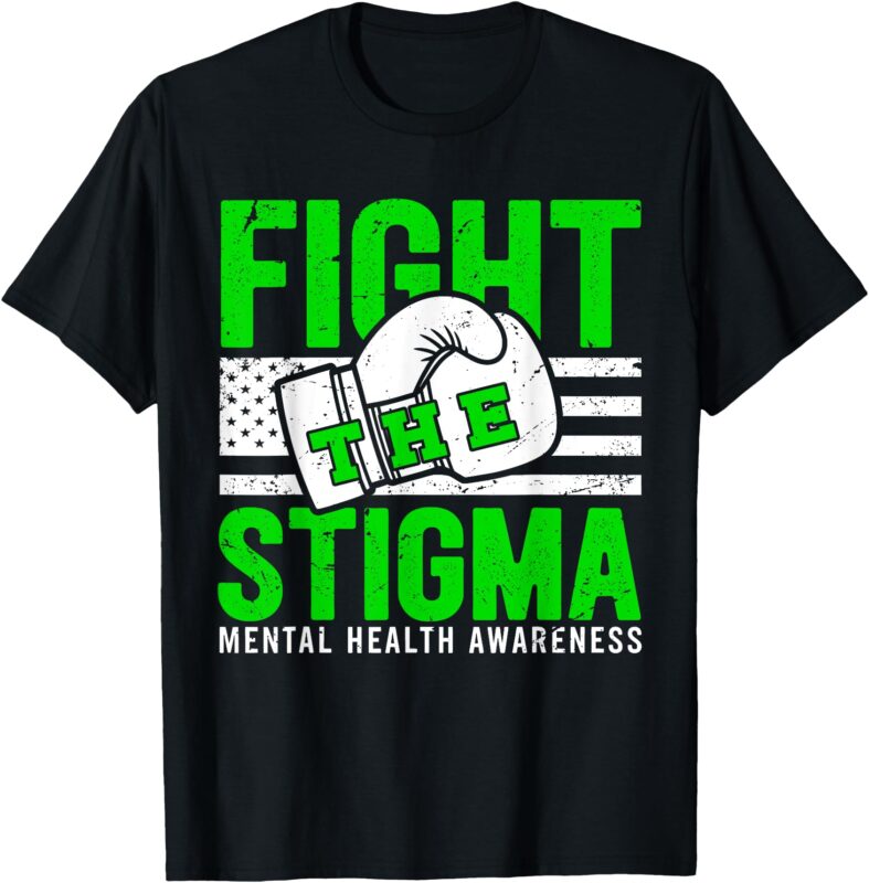 Support Warrior Mental Health Awareness Fight the Stigma T-Shirt