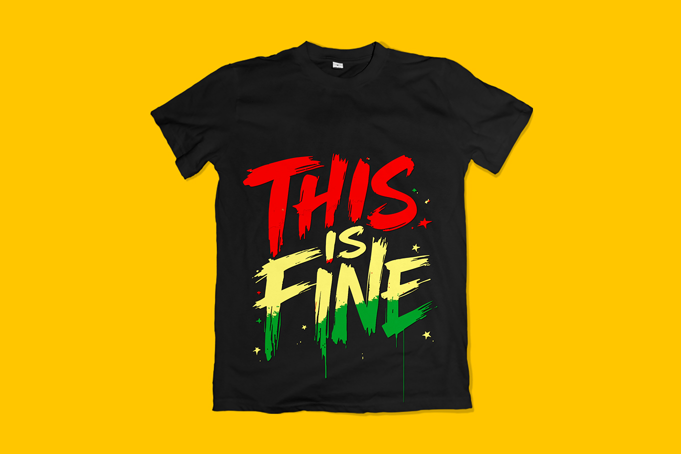This is Fine Typography T-Shirt Design