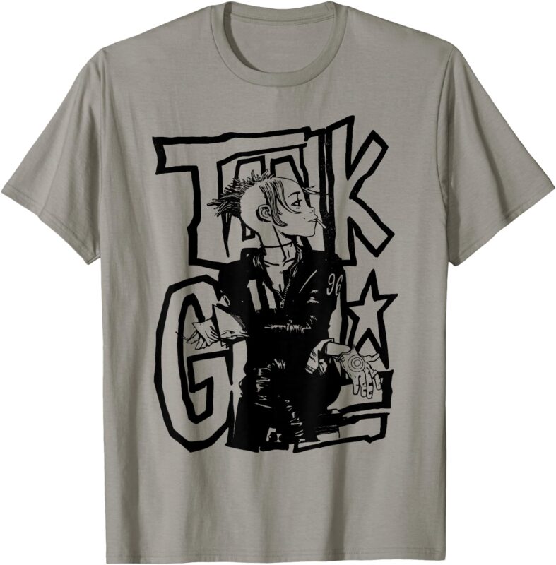 Anime Manga Comic Aesthetics Design Tee Co. Tank Girl T-Shirt