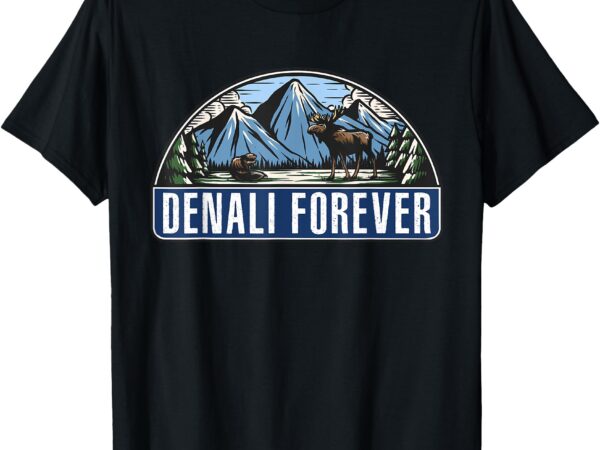 Us denali national park gifts, retro denali parks apparel t-shirt