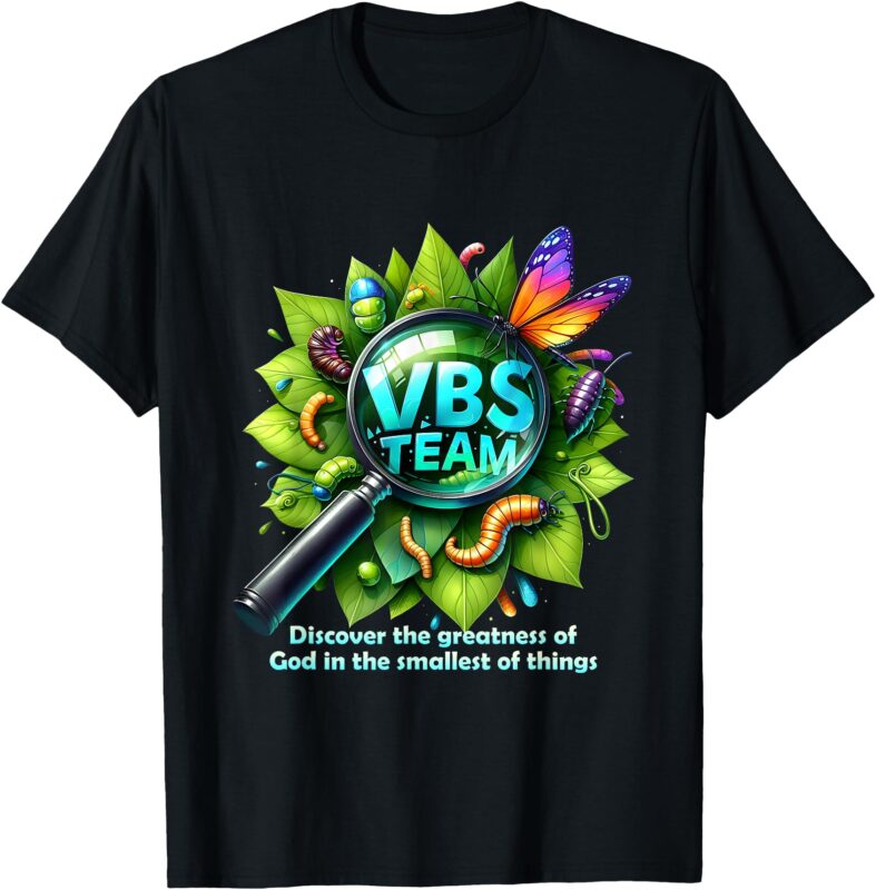 VBS Team 2025 Magnified Smallest Insects Adventure VBS T-Shirt
