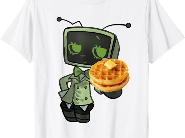 Vee from dandys world character for boys and girls pancake t-shirt