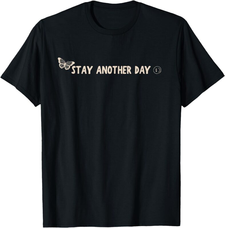 Vintage Butterfly 99 Reasons To Stay Alive (2 side) T-Shirt