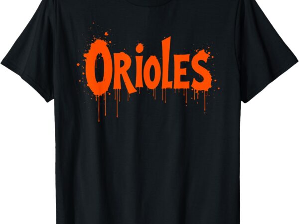 Vintage oriole proud name gifts for men women kids t-shirt