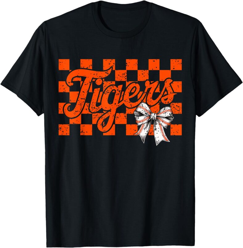 Vintage Tigers Throwback Retro Styles Classic For Men Women T-Shirt