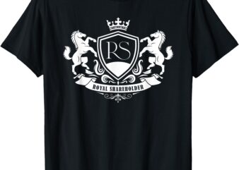 Royal Shareholder White T-Shirt