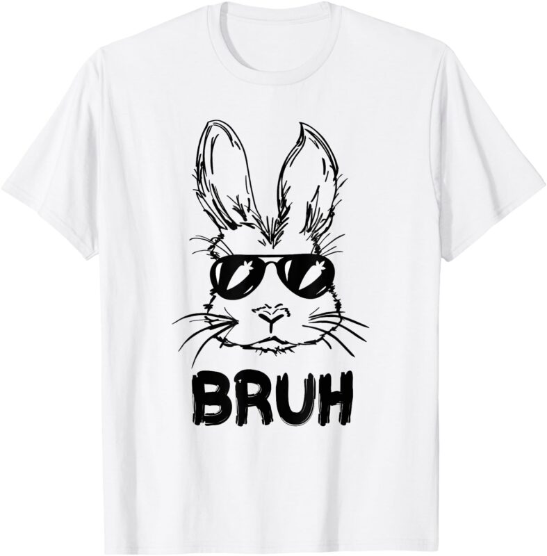With Sunglasses Men Boys Kids Easter T-Shirt