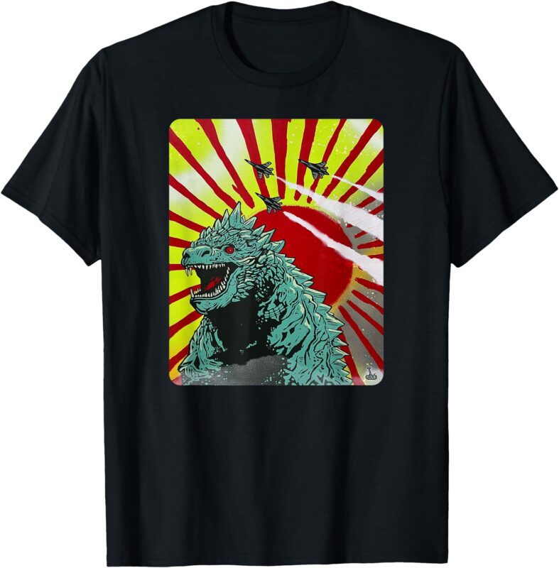 Zilla’ _ Giant Lizard Beast hits the town ArtbyBillytheRobot T-Shirt