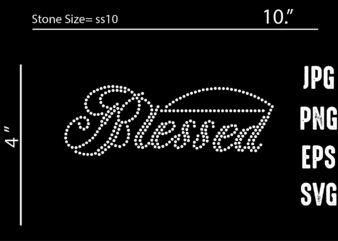 Blessed Rhinestone