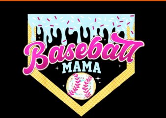Baseball Mama Coquette Bow Game Day PNG, Baseball Mom Mother PNG, Baseball Mama PNG
