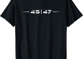 45 47 Stylized T-Shirt