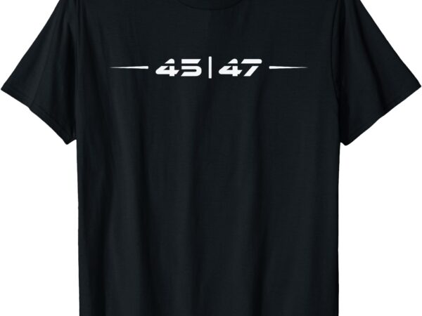 45 47 stylized t-shirt