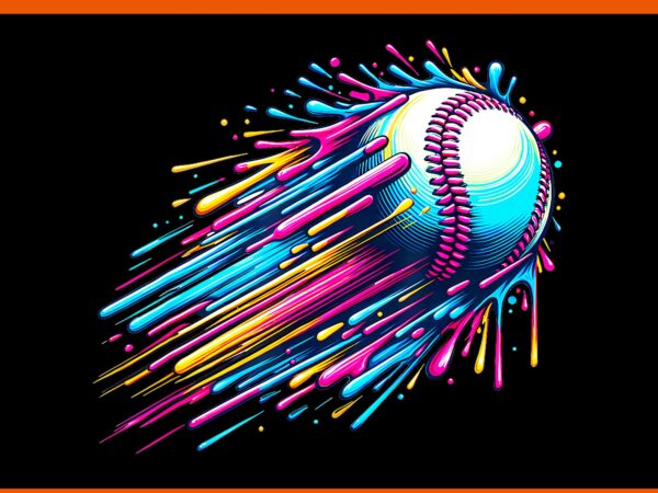 Baseball drip baseball ice cream drip baseball png t shirt template