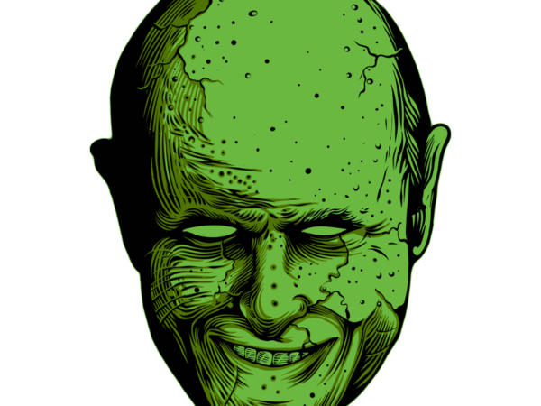 Zombie t shirt graphic design