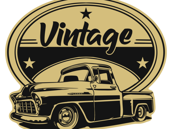 Vintage t shirt vector art