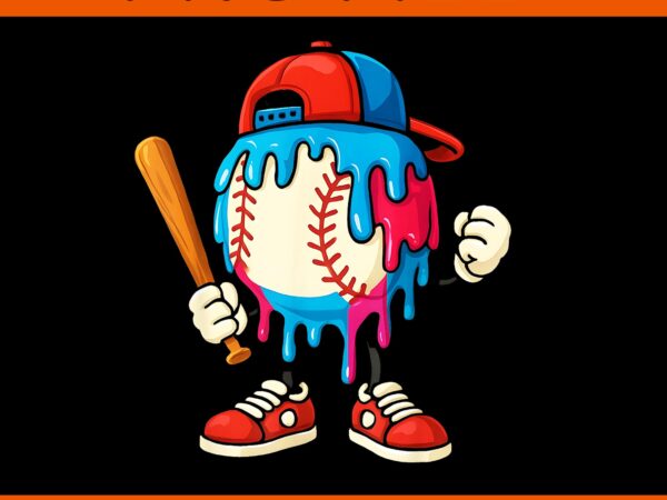 Baseball drip boys png, ice cream drip youth sport game day png t shirt template Baseball drip boys png, ice cream drip youth sport game day png t shirt template
