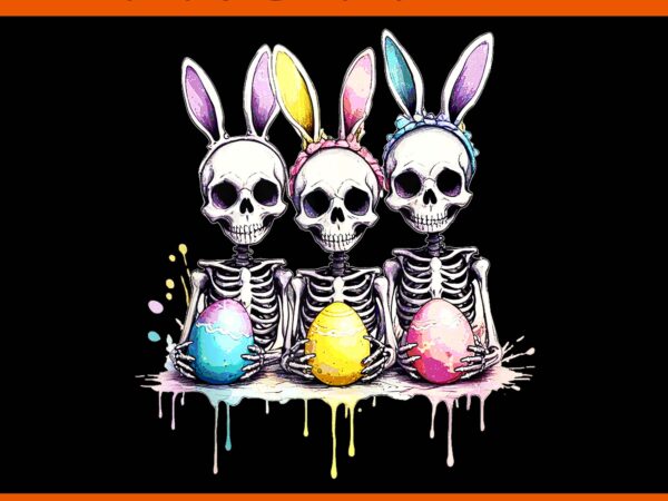 Easter day skeleton png, easter skeleton bunny ears eggs basket png vector clipart Easter day skeleton png, easter skeleton bunny ears eggs basket png vector clipart