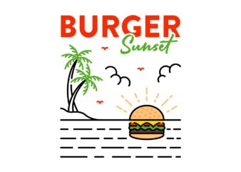 Burger Sunset