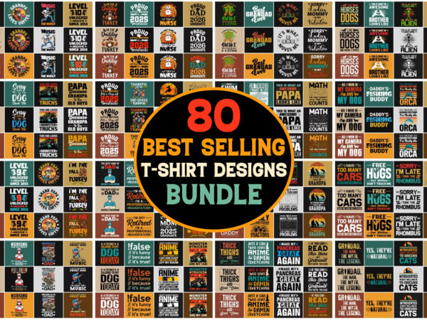 Best selling t-shirt design mega bundle Best selling t-shirt design mega bundle