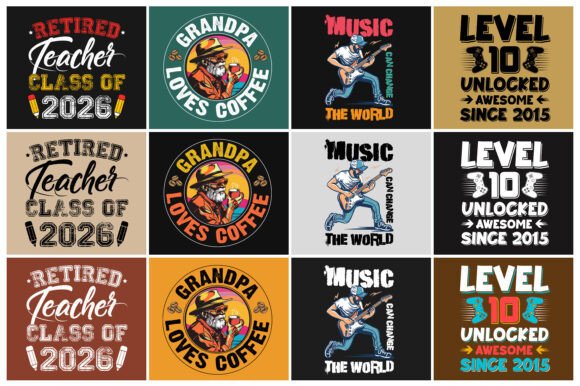 Best Selling T-Shirt Design Mega Bundle