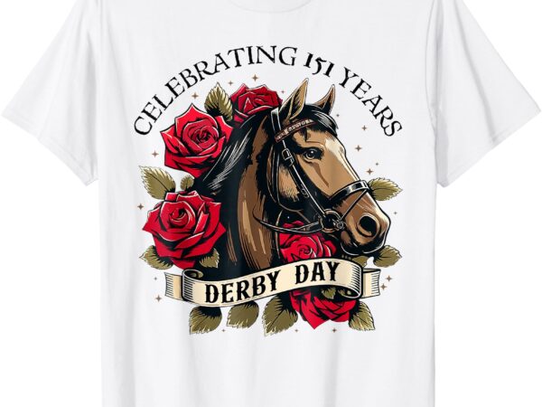 Celebrating 151 years ky derby day men women vintage t-shirt