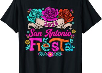 Cinco De Mayo 2025 Fiesta Squad Fiesta San Antonio Texas T-Shirt