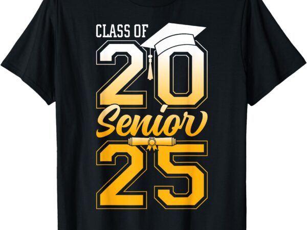 Class of 2025 senior grad college graduation gift women men t-shirt
