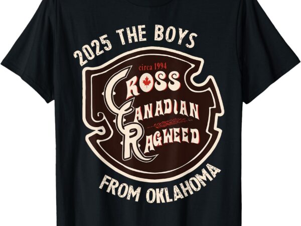 Cross canadian ragweed the boys from oklahoma concert 2025 t-shirt