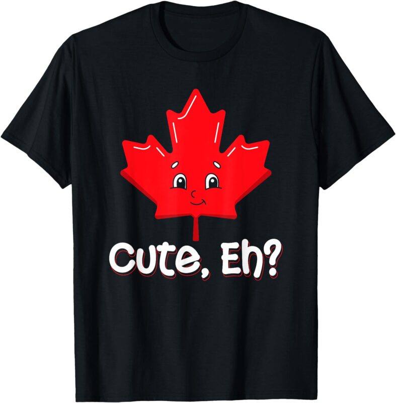 Cute Eh Kids Maple Leaf T-Shirt