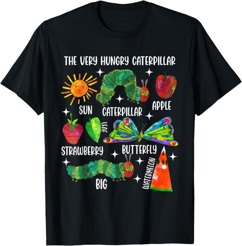 Cute Hungry Caterpillar Teacher Back To School T-Shirt