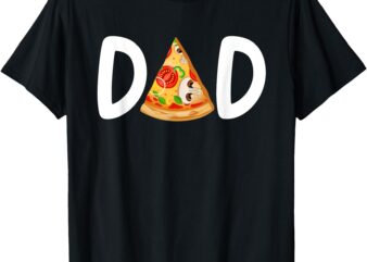 Dad Birthday Pizza 1st Birthday Pizza Family Matching T-Shirt
