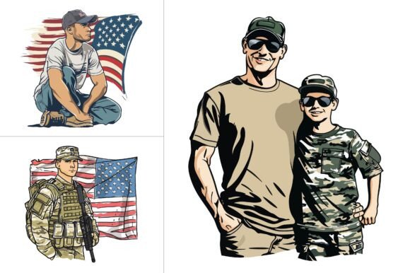 Dad T-Shirt Design Vector Graphic Bundle
