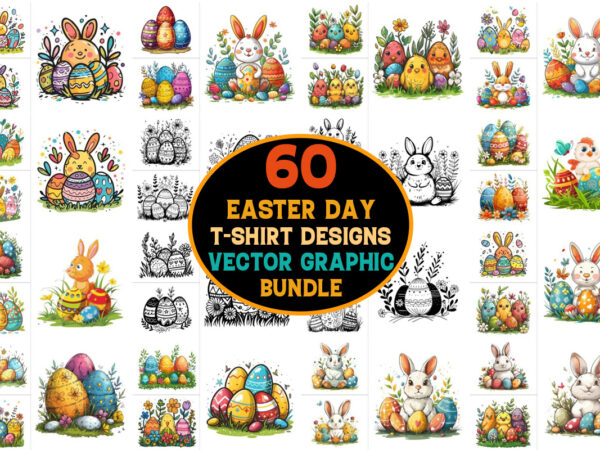Easter day vector graphic bundle