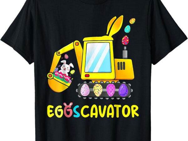 Easter egg hunt shirt for kids toddlers funny eggscavator t-shirt