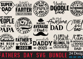 Fathers Day t-shirt Bundle Fathers Day Svg Bundle