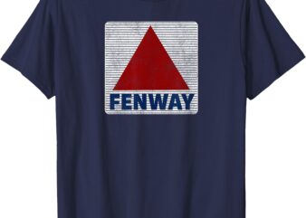 Fenway Citgo Sign Boston Retro Mens & Womens Graphic T-Shirt