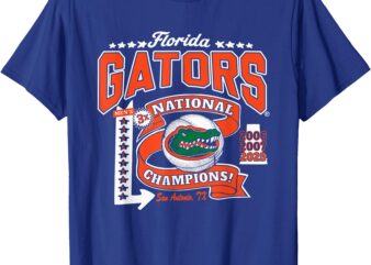 Florida Gators National Champs 2025 Men’s Basketball Stars T-Shirt