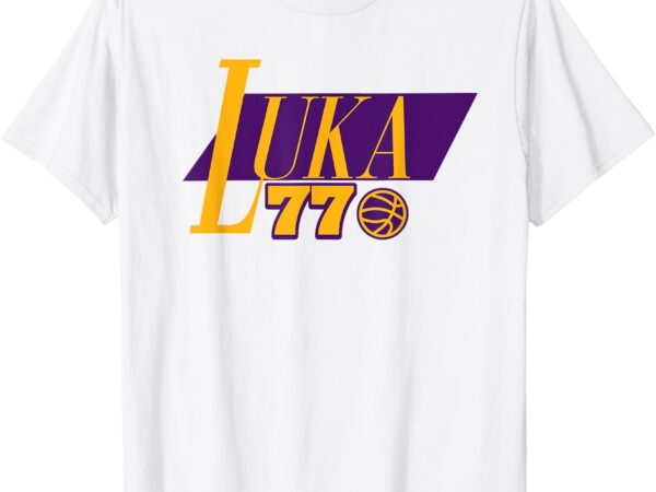 Fun sports stuff luka tee basketball fans t-shirt