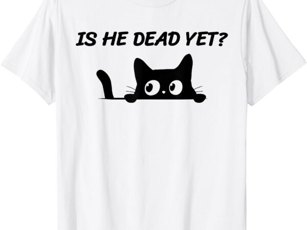 Funny black cat anti trump political women men t-shirt