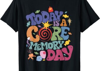 Funny Emotional Out Kids Today Is A Core Colorful Memory Day T-Shirt