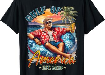 Funny Trump Shirt Gulf Of Us America Est 2025 T-Shirt