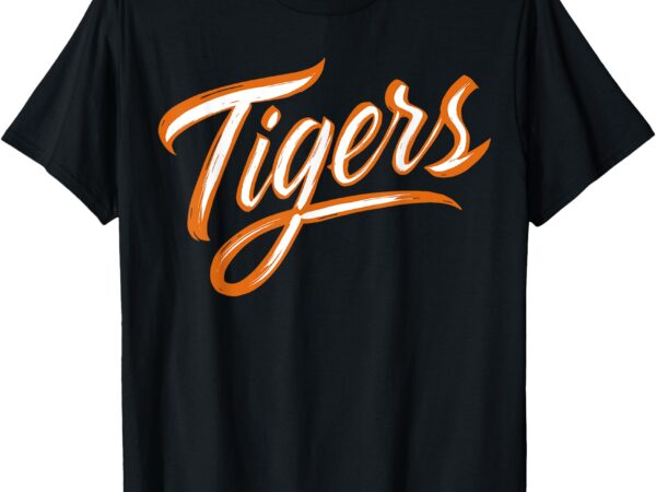 Graphic tigers last name style classic gifts men women kids t-shirt
