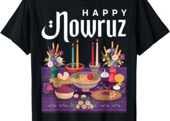 Haft-Seen Table Persian Tradition T-Shirt